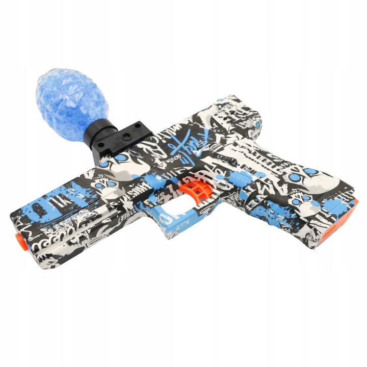 PISTOLET NA KULKI ŻELOWE WODNE AUTOMAT ELEKTRYCZNY BEZPIECZNY OKULARY