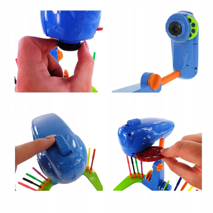 PROJEKTOR RZUTNIK DO RYSOWANIA LAMPKA 32 SLAJDY