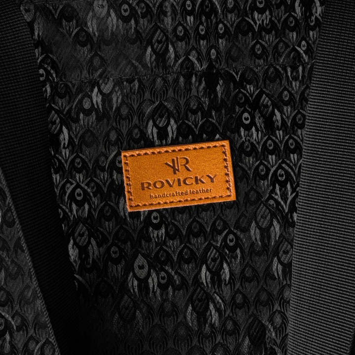 Rovicky duża torba damska shopperka pojemna na ramię suwak shopper bag