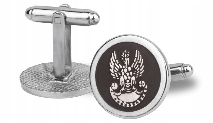 Damskie Spinki do Mankietów i Krawata Wojsk Lądowych Zestaw 841D/MON