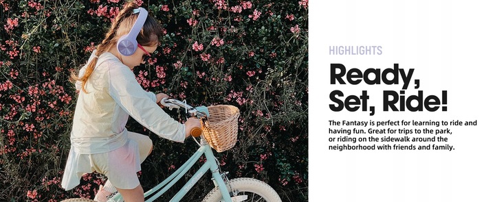 JOYSTAR 18-calowy rower dla dzieci 5-9 lat Stabilizatory Hand&Coaster