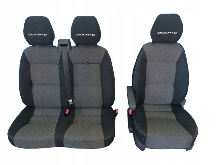 POKROWCE BUS 2+1 DUCATO JUMPER BOXER 2006- MOCNE