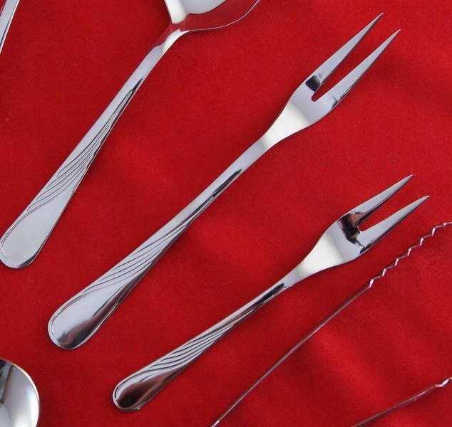 GERLACH 2 SZTUĆCE 04A CELESTIA WIDELEC MIĘS ZAKĄSEK WĘDLIN SERA NIERDZEWNY