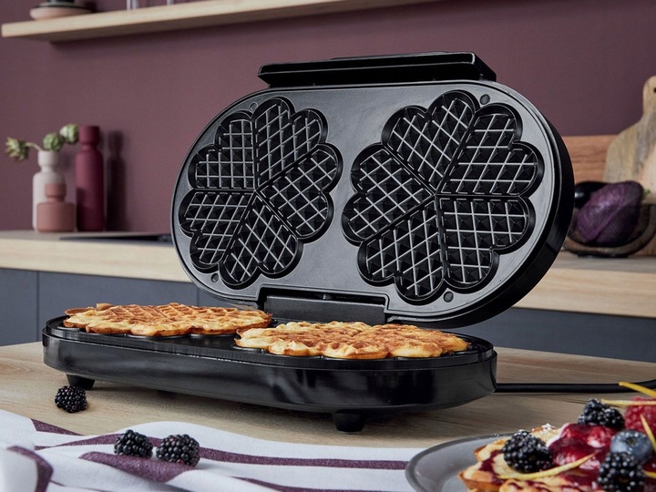 SILVERCREST KITCHEN TOOLS Gofrownica podwójna SDW 1200 C1, 1200 W 373