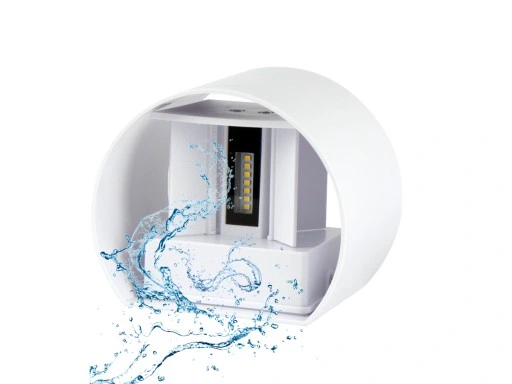 Kinkiet zewnętrzny LED 2x3W 3000K IP54 biały