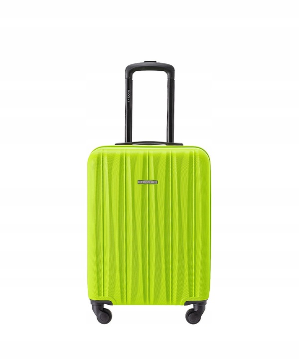PUCCINI Walizka Kabinowa Podróżna Na Kółkach Do Samolotu Zielona ABS021C-5B
