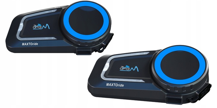 2XINTERKOM MOTOCYKLOWY MaxTo M6S MESH SYSTEM DO 8 MOTOCYKLISTÓW PO POLSKU