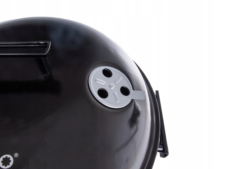 GRILL 39CM WĘGLOWY OKRĄGŁY Z POKRYWĄ I POKROWCEM GEKO G80512