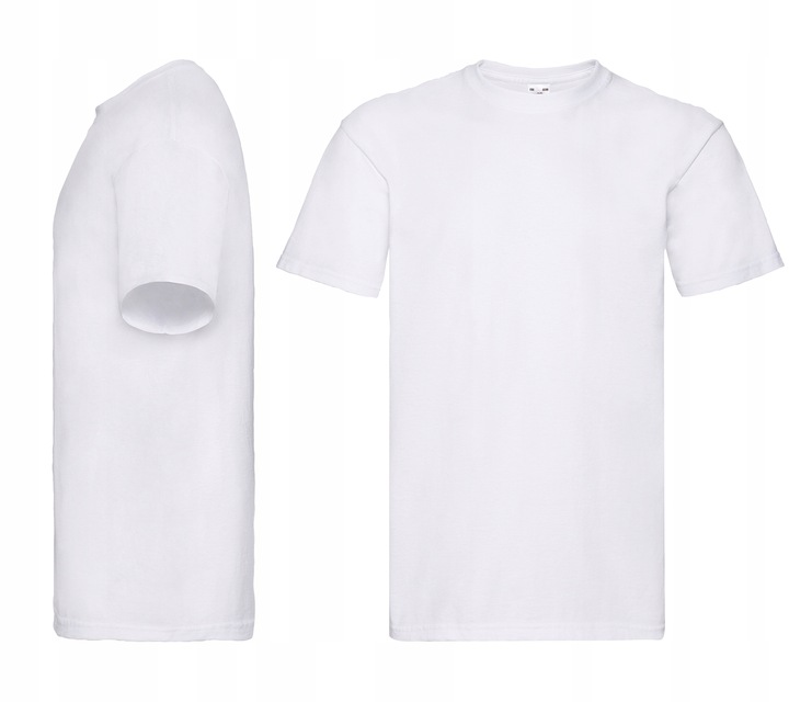 Fruit NAJGRUBSZY T-SHIRT koszulka white M