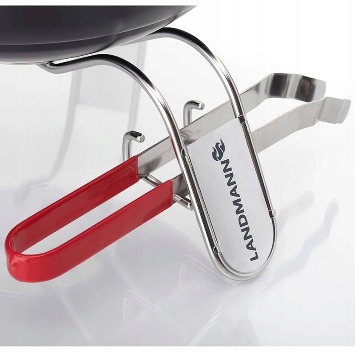 Przenośny kulisty Grill Węglowy Landmann Czarny Mobilny