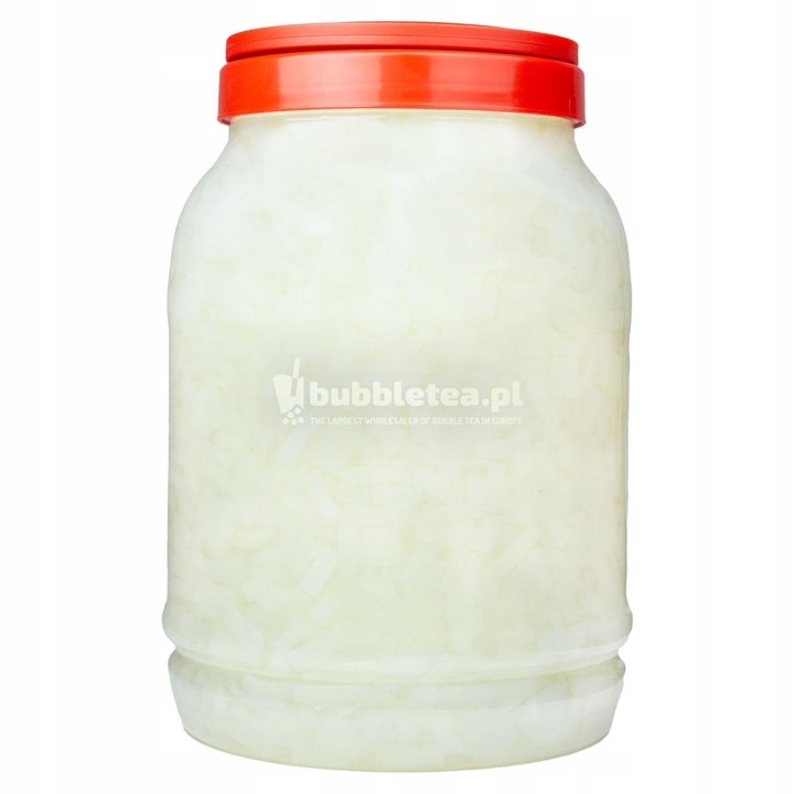 Żelki kokosowe - liczi / Coconout jelly Bubble Tea - 3,85 kg Crazy Bubble