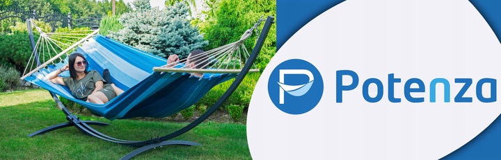 POTENZA ocynkowany mocny stelaż do hamaka, 220kg