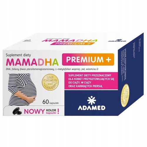 MAMADHA PREMIUM + - 60 kapsułek