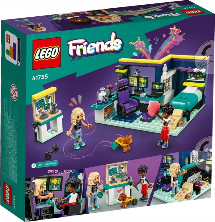 LEGO Friends 41755 Pokój Novy