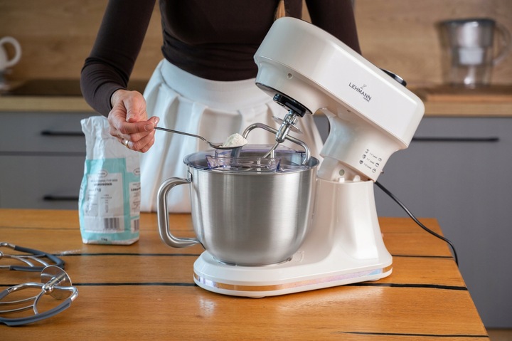 ROBOT PLANETARNY KUCHENNY MIKSER GRZANA MISA WAGA WYŚWIETLACZ FERMENTACJA