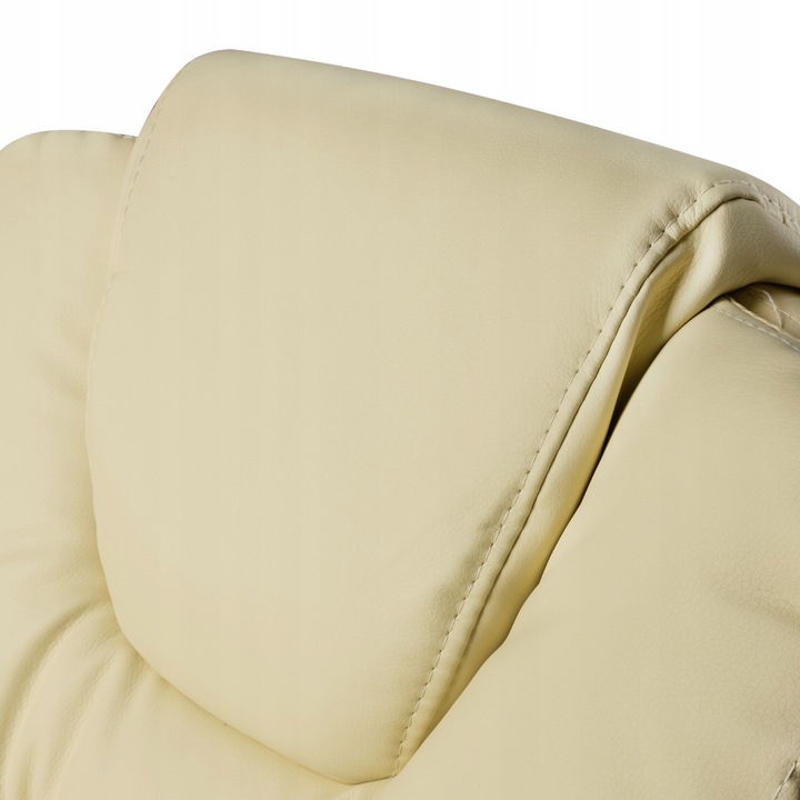 Fotel Obrotowy Krzesło Biurowe Z Podnóżkiem Mocne