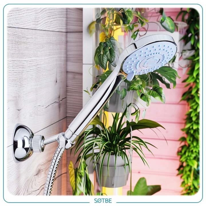 Słuchawka pod prysznic wielofunkcyjna - 60% wody SOTBE BLA LARK-SOHE-6