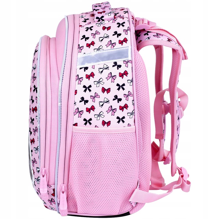 TORNISTER PLECAK SZKOLNY ERGO Z REGULACJĄ WZROSTU Z PIESKIEM DLA DZIEWCZYN