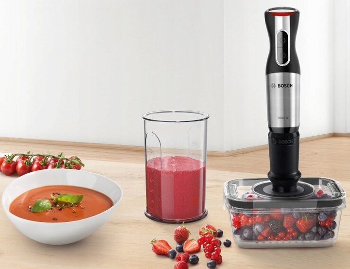 Blender ręczny Bosch Ergomixx MS6CM61V2 1000W Turbo pakowanie próżniowe
