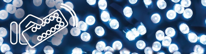 LAMPKI CHOINKOWE 400 LED TIMER STEROWANIE PILOTEM NA CHOINKĘ CHOINKA