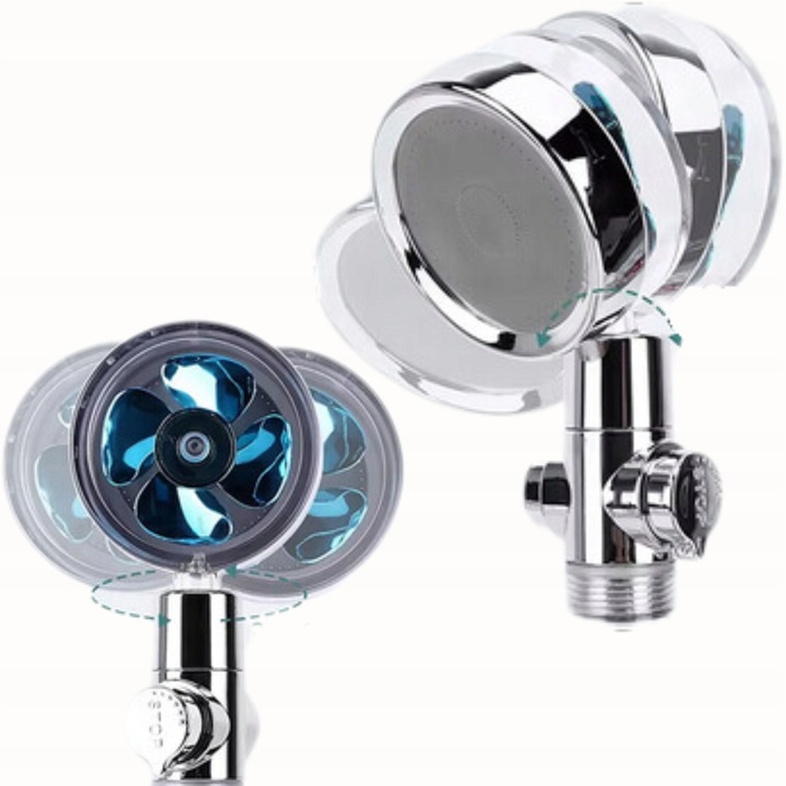 Słuchawka prysznicowa z wężem Oszczędna z filtrem Uchwyt bez wiercenia ECO