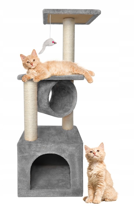 DRAPAK DLA KOTA KOTÓW DOMEK LEGOWISKO SŁUPEK 92CM