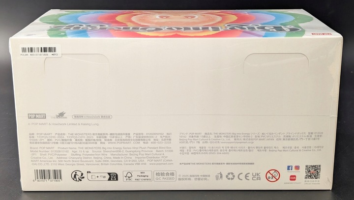 LABU-BU Bubble Doll Monster SET (Blind Box - 6szt)