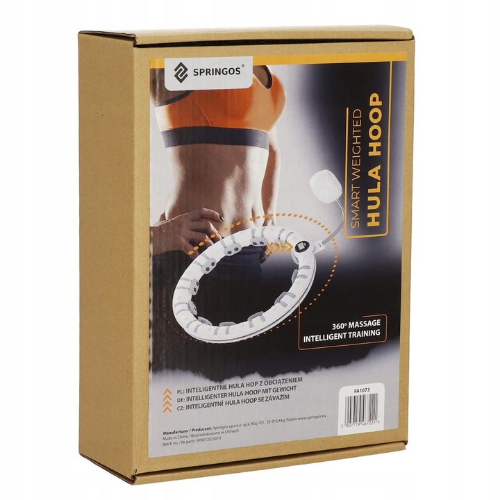 HULA HOP ODCHUDZAJACE SMART LICZNIK WYPUSTKI MODUŁOWY MASAŻER + OBCIĄŻNIK