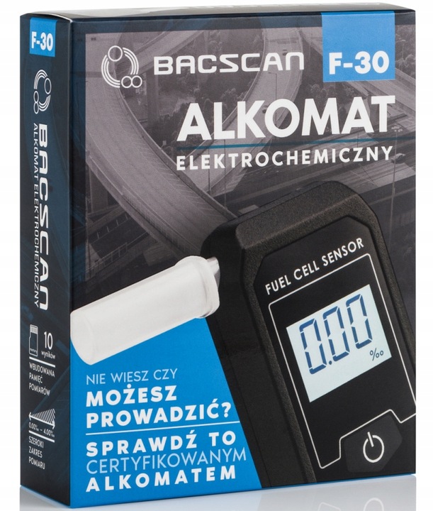 Alkomat elektrochemiczny BACscan F-30