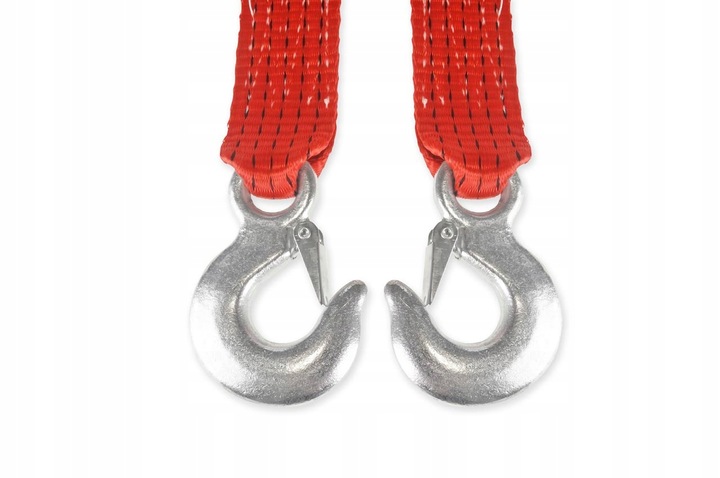 GRATISY# Pas Taśma Linka holownicza 5.5T 4m Heavy Duty