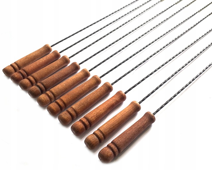 KIJKI KIJE DO OGNISKA NIERDZ. KOŃCE 150CM 10 szt