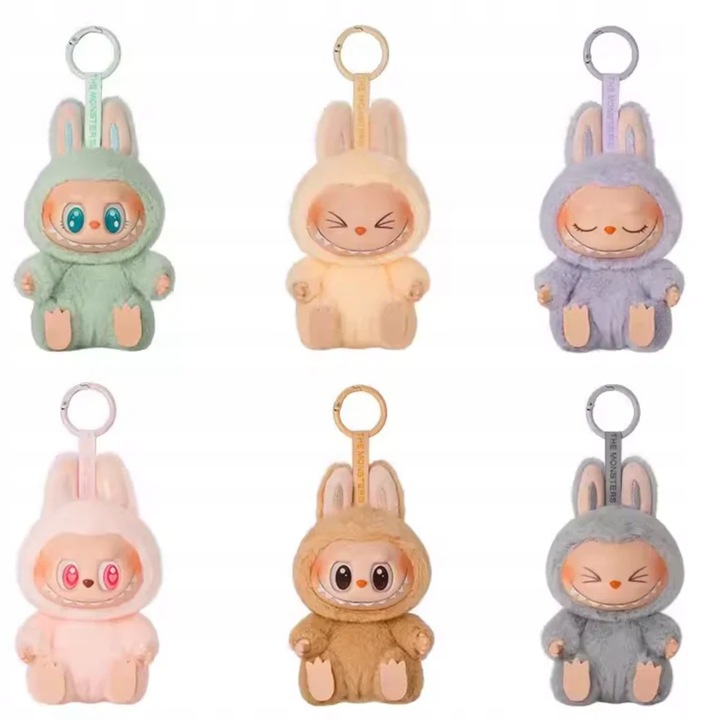 LABUBU BLIND BOX BRELOK MASKOTKA NIESPODZIANKA PLUSZOWA LALKA THE MONSTERS