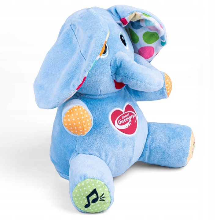 Słoń a kuku interaktywna pluszowa zabawka Dumel Discovery