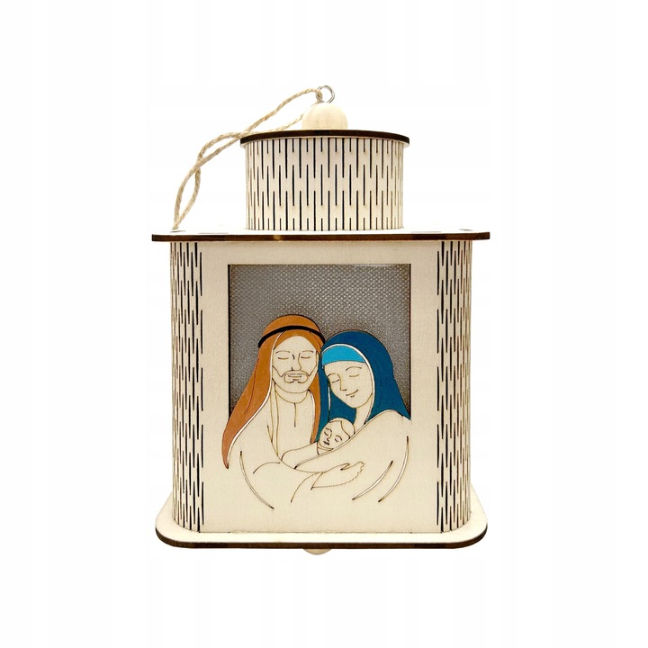 Lampion na roraty, lampion adwentowy dla dzieci Lampion świąteczny z LED