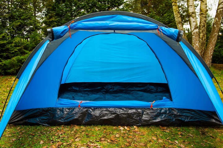 Namiot turystyczny kempingowy DUŻY SOLIDMY 6-osobowy IGLOO 240x290cm