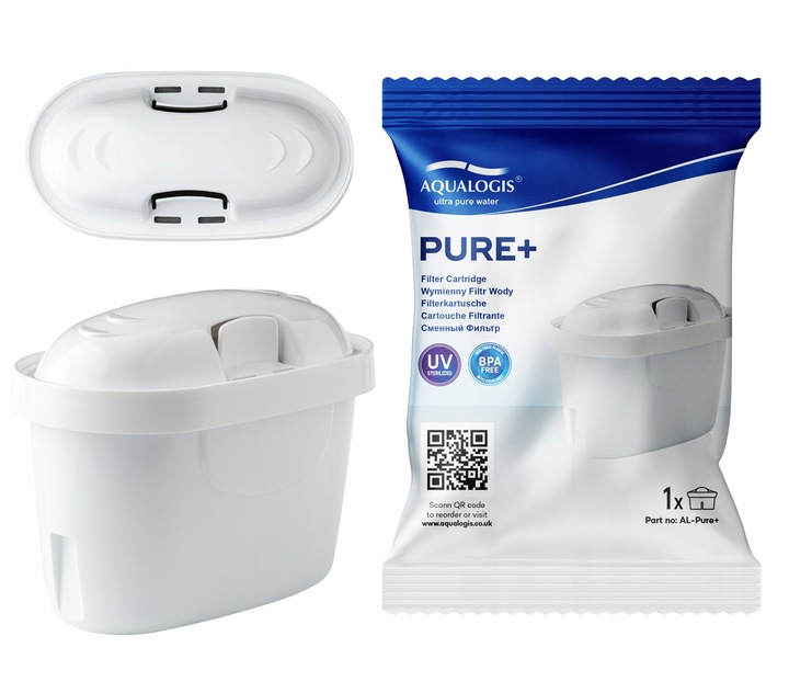 DZBANEK FILTRUJĄCY AQUALOGIS + 3 WKŁADY WYMIENNE