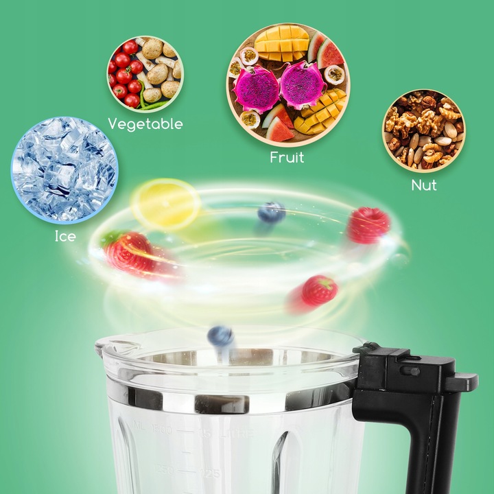 Blender kielichowy Aigostar kruszony lód 1000W