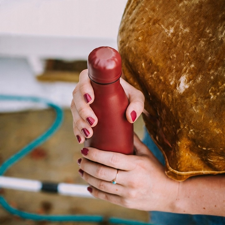 Butelka Termiczna Original 500 ml BPA FREE 12/24H - Burgundy / Bordowy