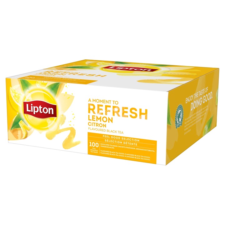 Lipton Lemon 100 kopert (cytryna) FGS