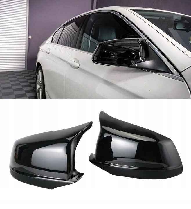 OBUDOWY LUSTEREK DLA BMW F10 F11 PRZEDLIFT NAKŁADKI NA LUSTERKA M5 LOOK