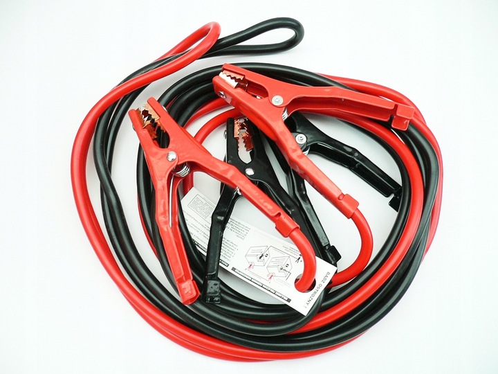 Przewody kable rozruchowe 600A / 2 x 4,5m - GRUBE