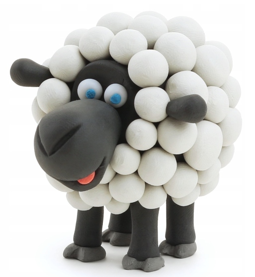 Masa Plastyczna Zestaw Zwierzątka HEY CLAY dla Dzieci+15 pojemników 4 lata+