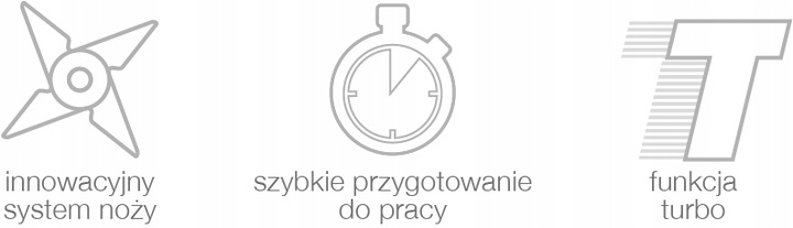 BLENDER RĘCZNY MIKSER WIELOFUNKCYJNY ELDOM BL220 TURBO 1200W +AKCESORIA