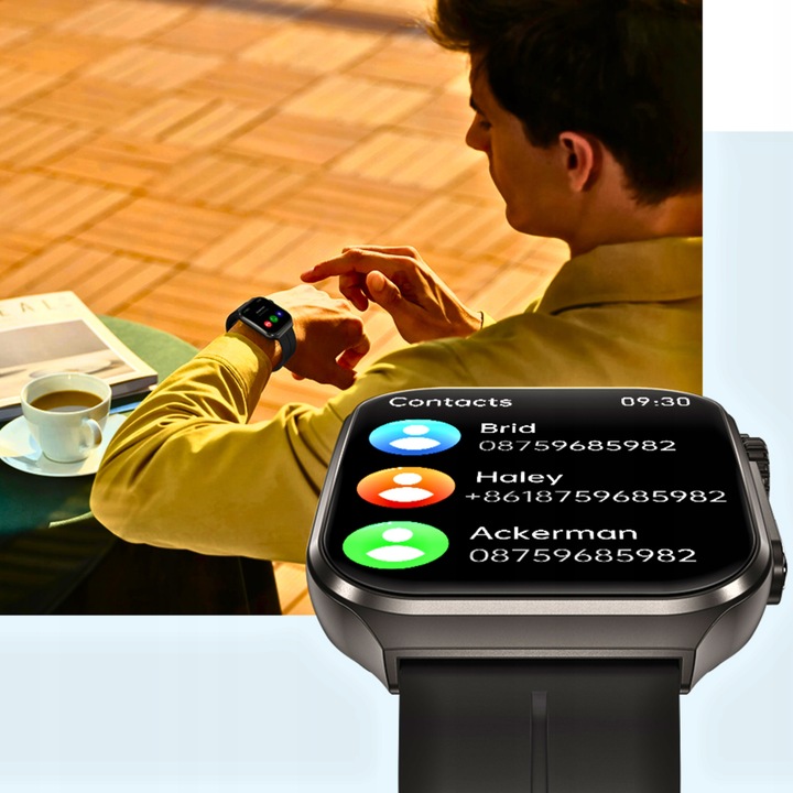 SMARTWATCH Z FUNKCJĄ POMIARU CUKRU GLUKOZA NX15 CIŚNIENIE MENU Polski WATCH