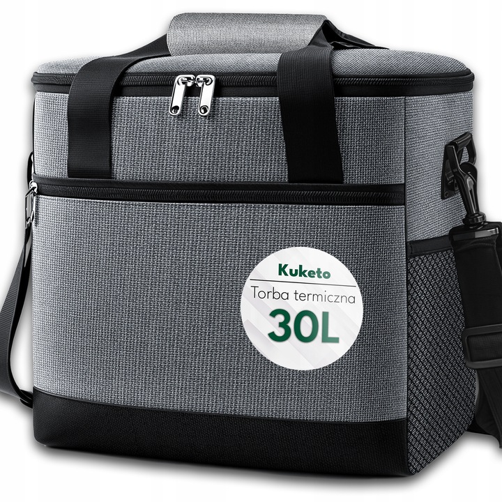 TORBA TERMICZNA LODÓWKA TURYSTYCZNA NA LUNCH JEDZENIE PLAŻOWA PODRÓŻNA 30L