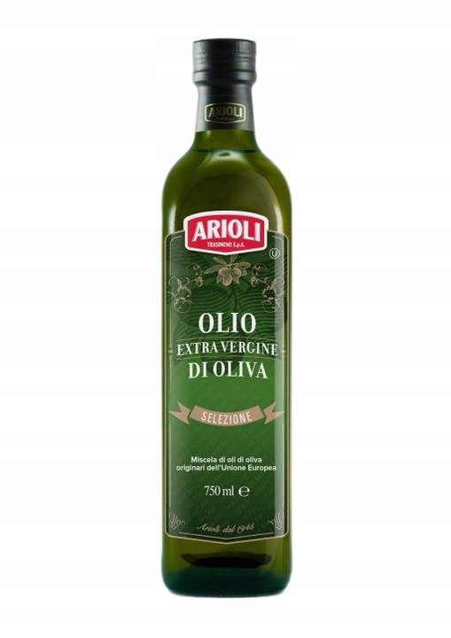 Oliwa z oliwek Arioli extra vergine Selezione 750 ml szklana butelka Włochy