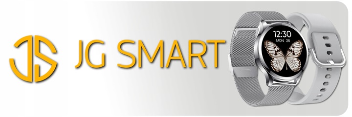 SMARTWATCH DAMSKI DLA KOBIETY MENU PL ROZMOWY SMART WATCH SREBRNY 2 PASKI