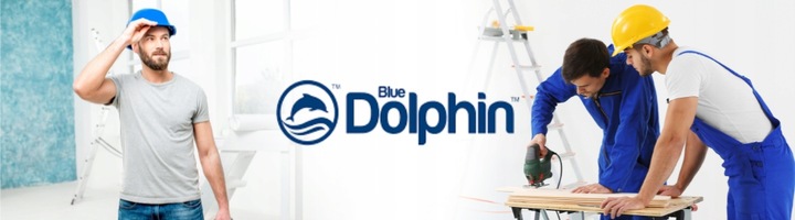 Taśma Malarska Niebieska Blue Dolphin Łatwe Usuwanie 38mm x 50m 2+1 GRATIS