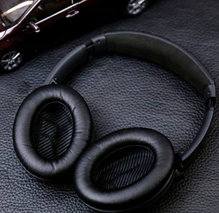 NAUSZNIKI PADY GĄBKI DO BOSE QC35 QC25 QC15 2 AE2 QC2 MEMORY FOAM TESA