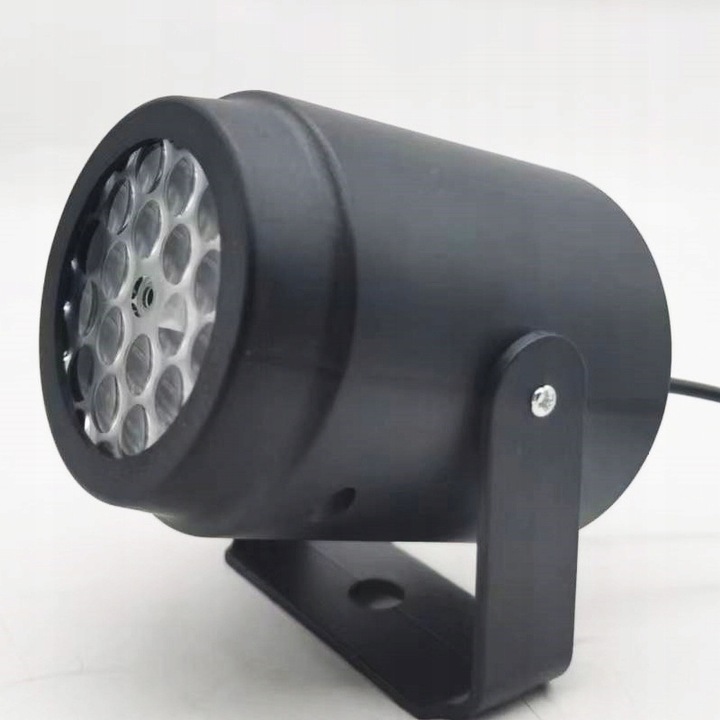 ŚWIĄTECZNY PROJEKTOR LED NA DOM ZEWNĄTRZ PŁATKI ŚNIEGU RZUTNIK NOWOŚĆ 2024